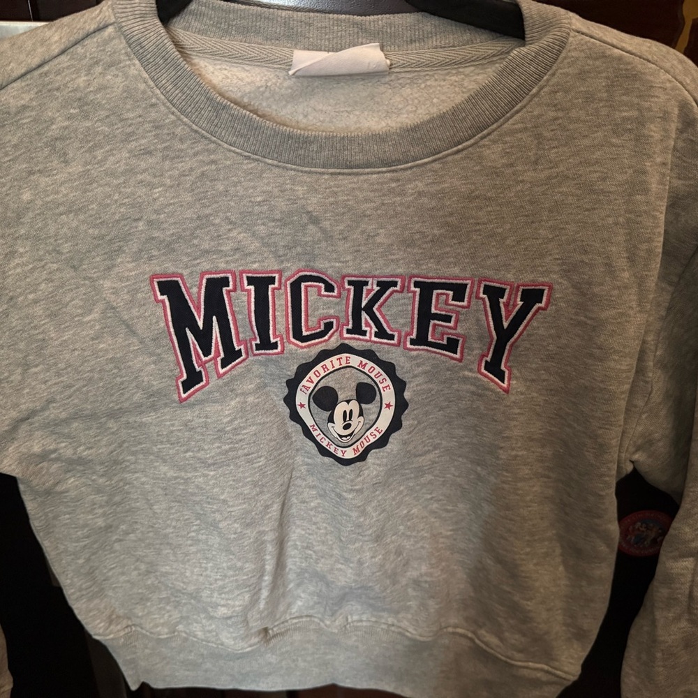 Kids Gap Disney Mickey Crewneck Sweatshirt